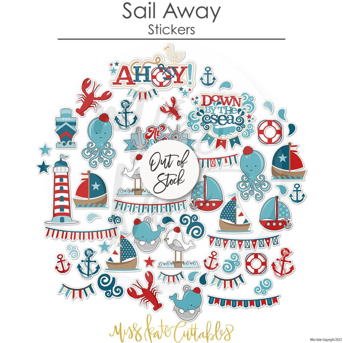 Sail Away - Paper & Sticker Kit 12X12 (Ds)
