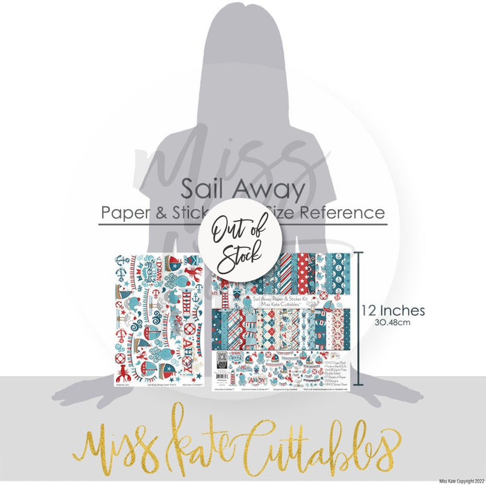 Sail Away - Paper & Sticker Kit 12X12 (Ds)