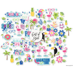 Vacation Time - Paper & Sticker Kit 12X12 (Ds)