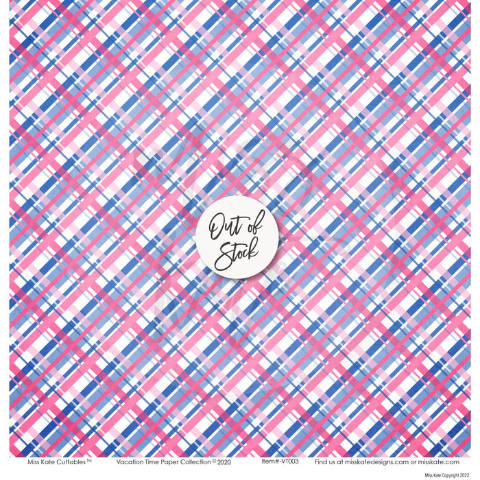 Vacation Time - Paper & Sticker Kit 12X12 (Ds)