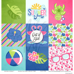 Vacation Time - Paper & Sticker Kit 12X12 (Ds)