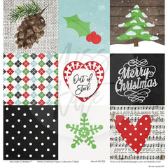 White Christmas - Paper & Sticker Kit 12X12 (Ds)