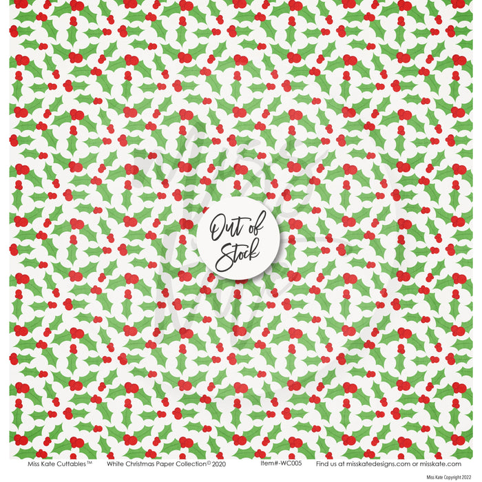 White Christmas - Paper & Sticker Kit 12X12 (Ds)