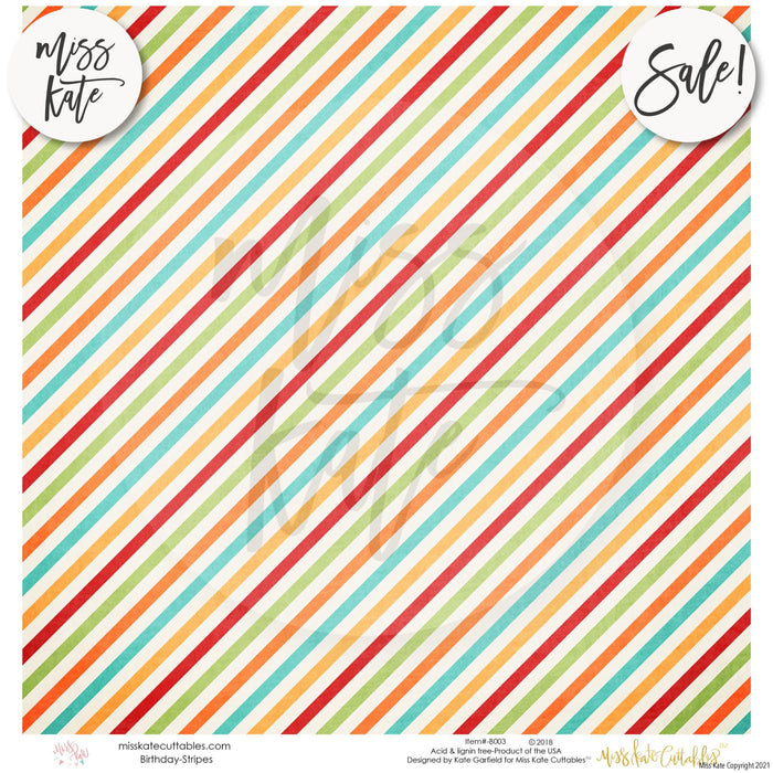 Birthday - Paper Pack 12X12 (Ss)