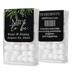 Black & Greenery Tic Tac Labels - XOXOKristen