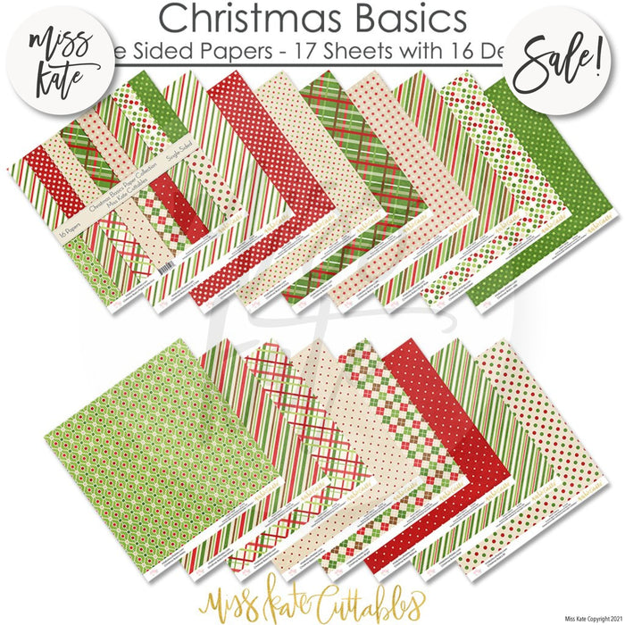 Christmas Basics - Paper Pack 12X12 (Ss)