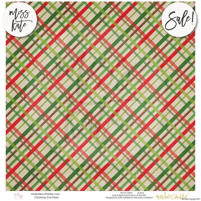Christmas Eve - Paper Pack 12X12 (Ss)