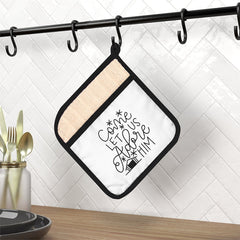 Come Let Us Adore Him Pot Holder