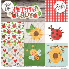 Cute As A Bug - Paper & Sticker Kit 12X12 (Ds)