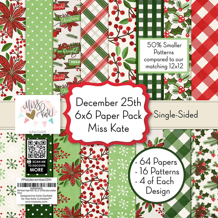 December 25Th - 6X6 Paper Pack (Ss)