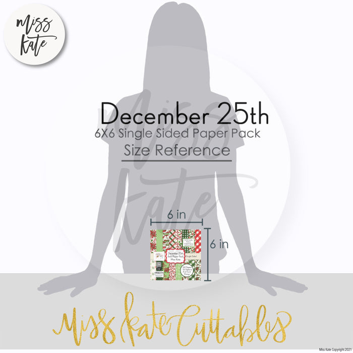 December 25Th - 6X6 Paper Pack (Ss)