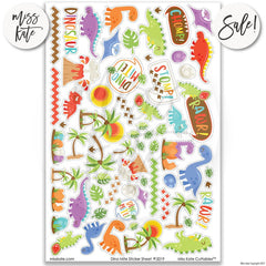 Dino Mite - Paper & Sticker Kit 12X12 (Ds)