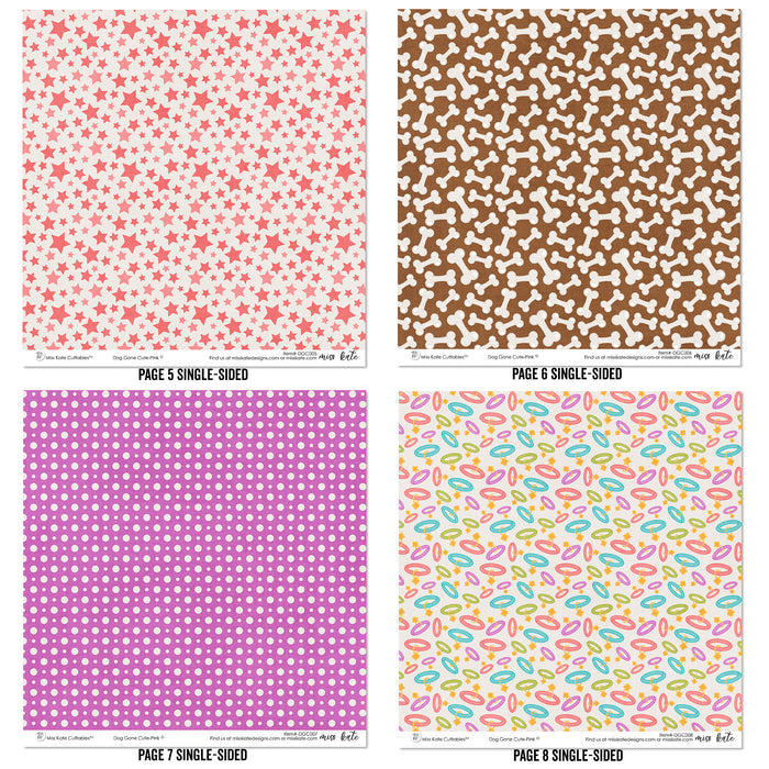 Dog Gone Cute - Pink Paper Pack
