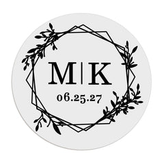1.25" - 12 Labels / Black