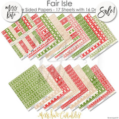 Fair Isle Christmas - Paper Pack 12X12 (Ss)