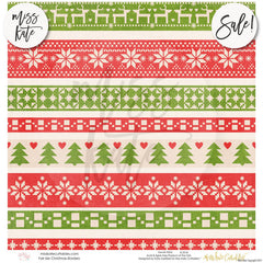 Fair Isle Christmas - Paper Pack 12X12 (Ss)