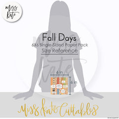 Fall Days - 6X6 Paper Pack (Ss)