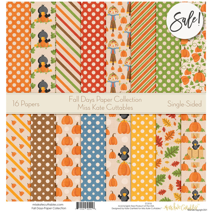 Fall Days - Paper Pack 12X12 (Ss)