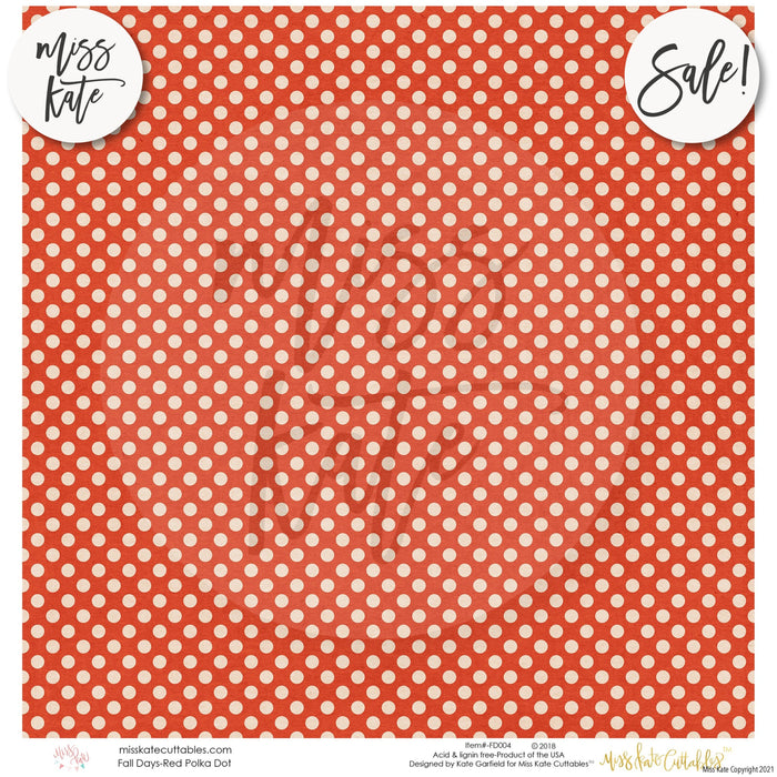 Fall Days - Paper Pack 12X12 (Ss)
