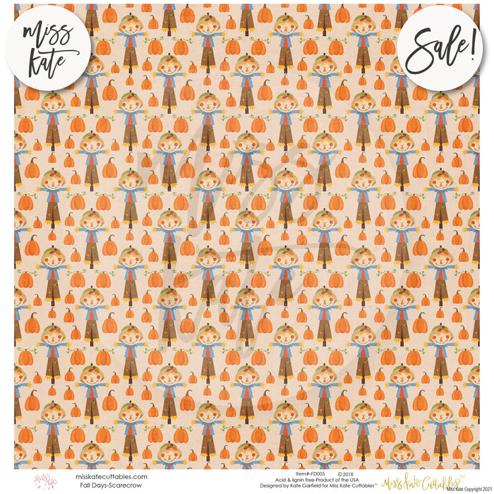 Fall Days - Paper Pack 12X12 (Ss)