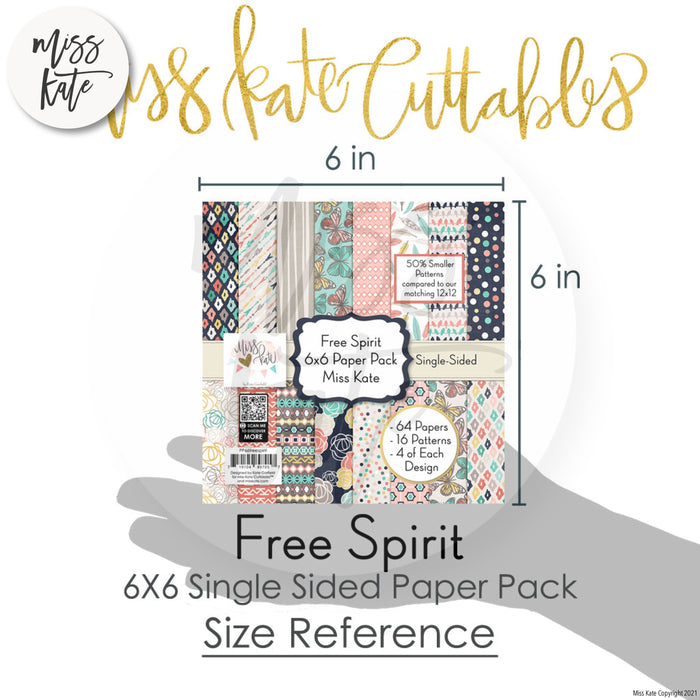 Free Spirit - 6X6 Paper Pack (Ss)