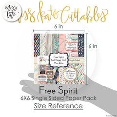 Free Spirit - 6X6 Paper Pack (Ss)