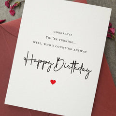 Funny Birthday Card - XOXOKristen
