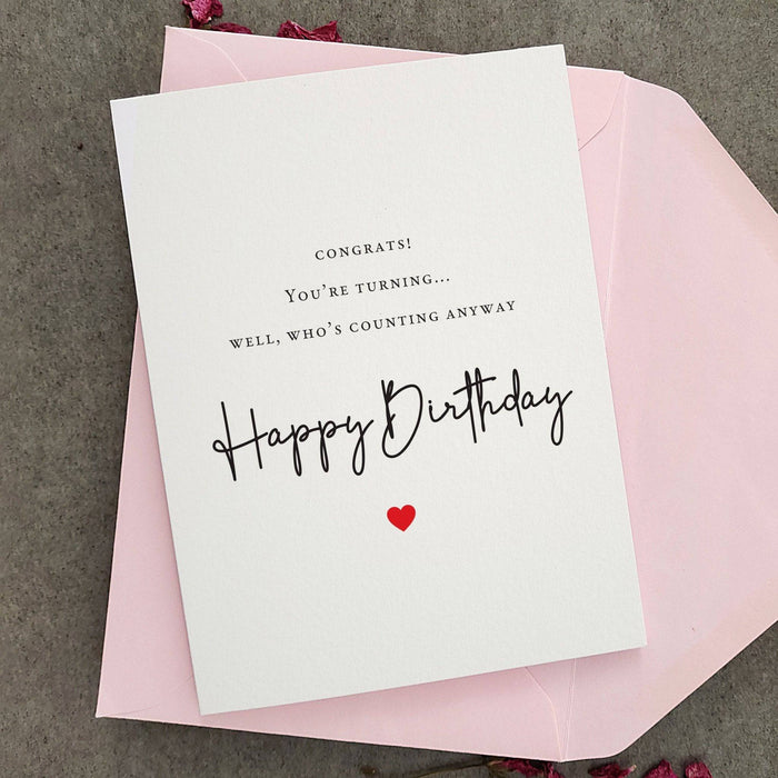 Funny Birthday Card - XOXOKristen