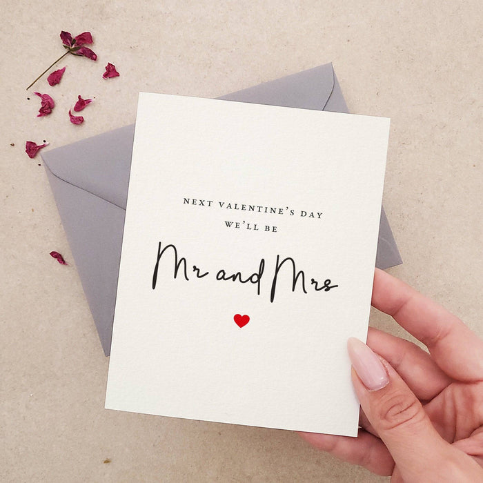Future Mr and Mrs Valentines Day Card - XOXOKristen