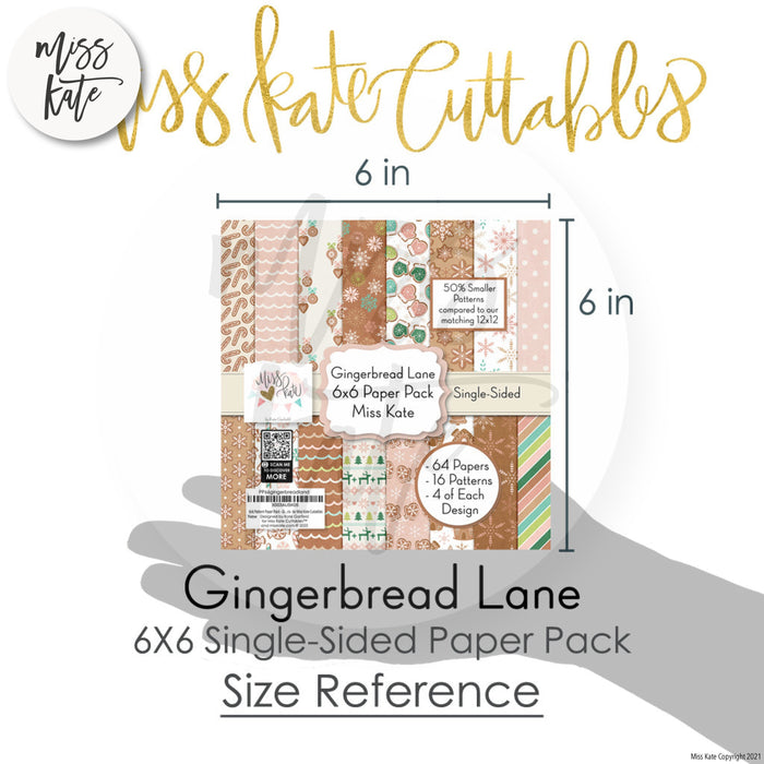 Gingerbread Lane - 6X6 Paper Pack (Ss)