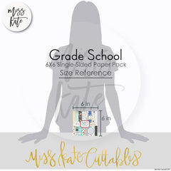 Grade School - 6X6 Paper Pack (Ss)