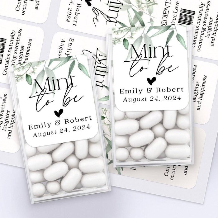 Greenery Foliage Mint to Be Stickers - XOXOKristen