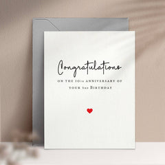 Happy 30th Birthday Card - XOXOKristen