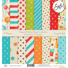 Happy Birthday - Paper Pack 12X12 (Ss)