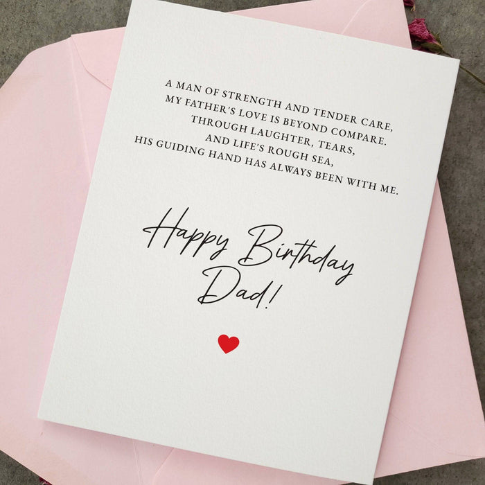 Happy Birthday Dad Card - XOXOKristen