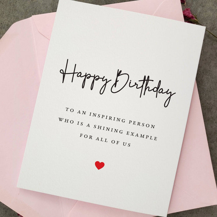 Happy Birthday to an Inspiring Person - XOXOKristen