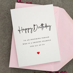 Happy Birthday to an Inspiring Person - XOXOKristen