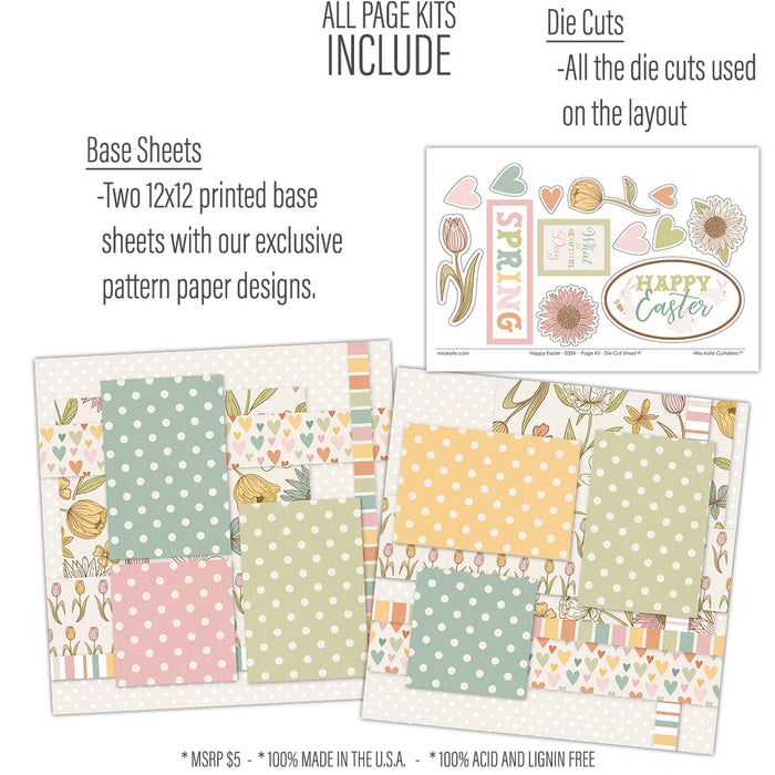 Happy Easter- Page Kit