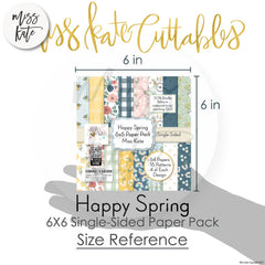 Happy Spring - 6X6 Paper Pack (Ss)