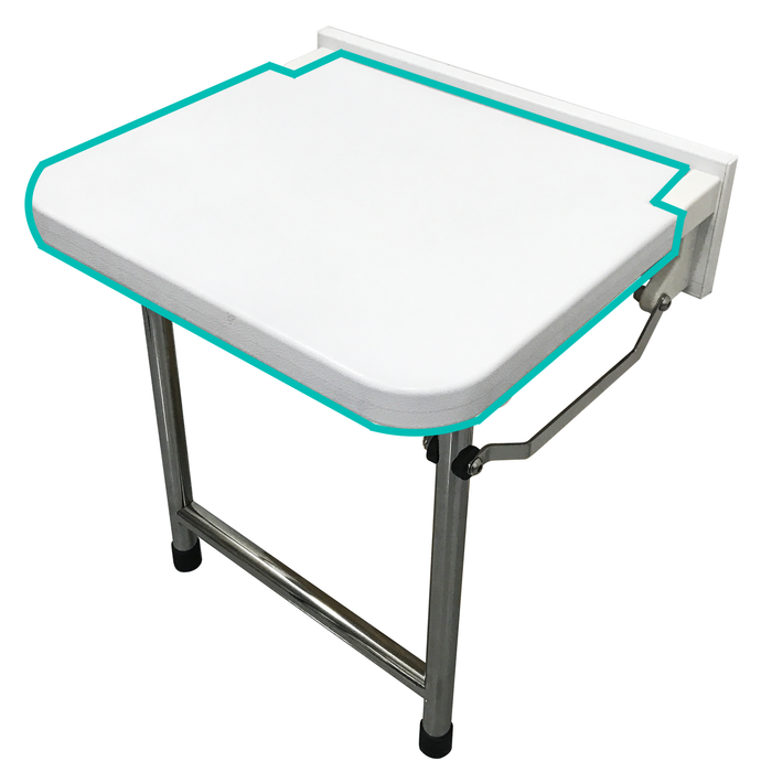 HappyBath Deluxe Wall Mounted Shower Seat Replacement Parts
