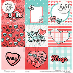 Hey Sugar- Paper & Sticker Kit 12X12 (Ds)