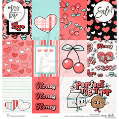Hey Sugar- Paper & Sticker Kit 12X12 (Ds)