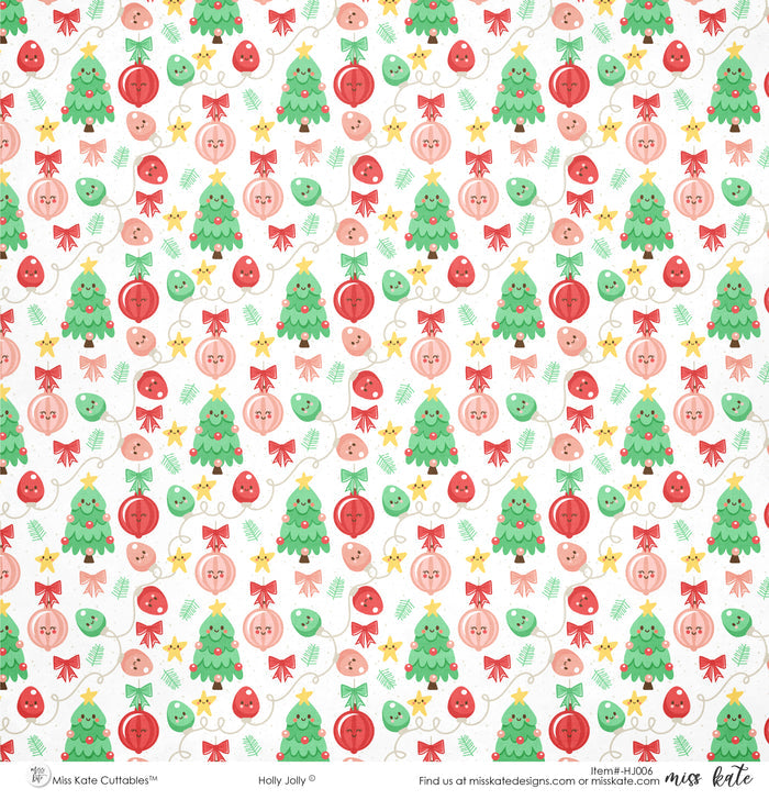 Holly Jolly - Double Sided Paper Pack