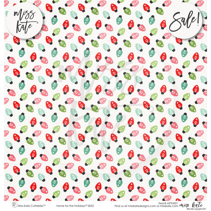 Home For The Holidays - Paper Pack Single Sided 12X12 (Ss)