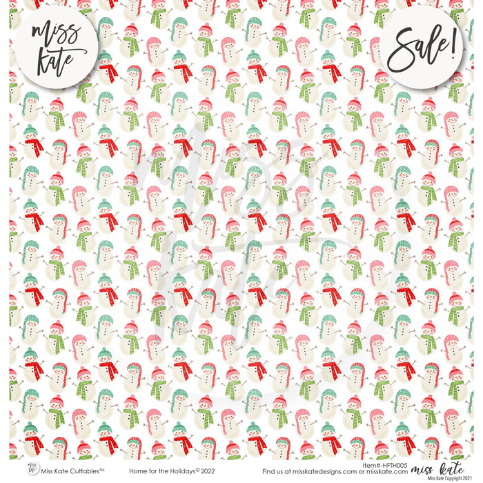Home For The Holidays - Paper Pack Single Sided 12X12 (Ss)