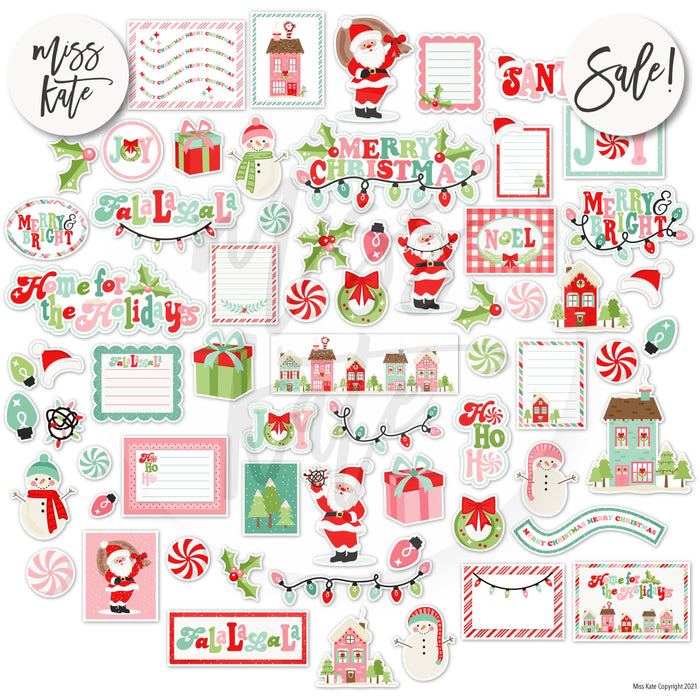 Home For The Holidays - Paper & Sticker Kit 12X12 (Ds)