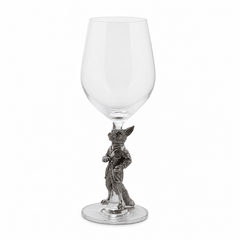 Hunting Dressed Fox Wine Glass 1