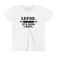 Lefse It's How I Roll Kids T-Shirt