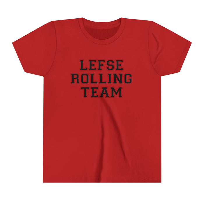 Lefse Rolling Team Kids T-Shirt