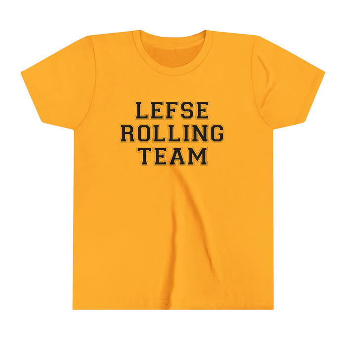 Lefse Rolling Team Kids T-Shirt